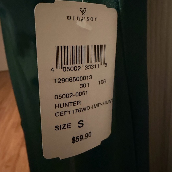 Windsor One Shoulder Green Dress - Picture 4 of 4